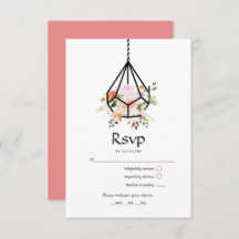 Rustikale Pastel Floral Terrarium Garden Wedding