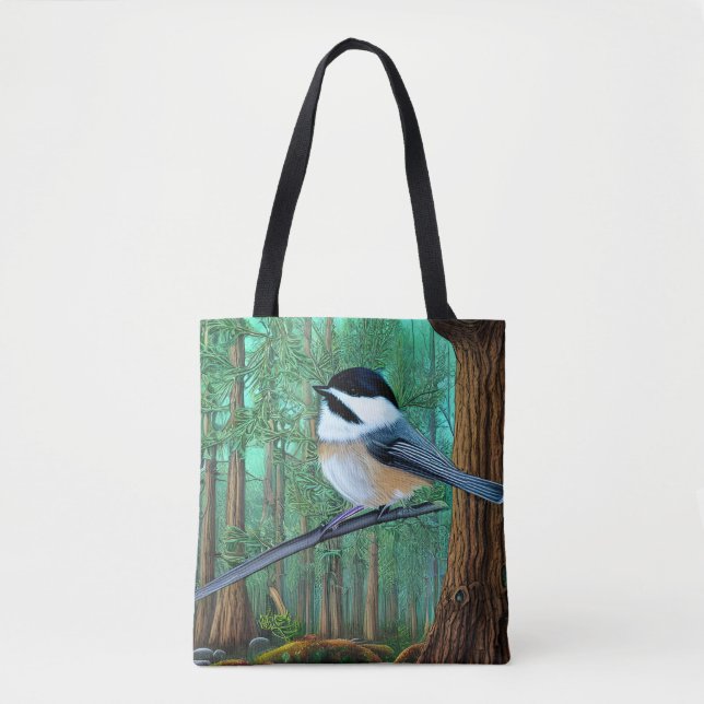Rustikale Pine Chickadee (Vorderseite)
