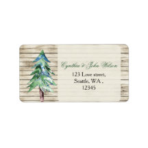 Rustikale Pine-Hochzeit