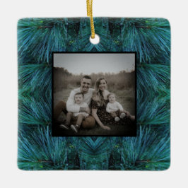 Rustikale Pinienwälder, immergrün Keramikornament