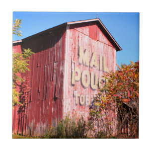 Rustikale Postfächer Fliese