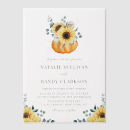 Rustikale Pumpkin und Sonnenblumen Hochzeit im Her