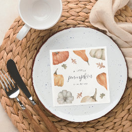 Rustikale Pumpkins Fall Baby Dusche Serviette