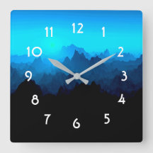 Rustikale, raue, blaue Jagdgebirge Landschaft