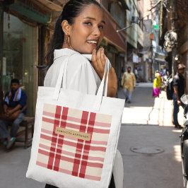 Rustikale Reverie | Aufnahme des Bauernhauses Rot Tragetasche