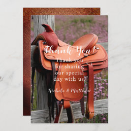 Rustikale Romantik: Sattel auf der Dusche der Zaun Einladung