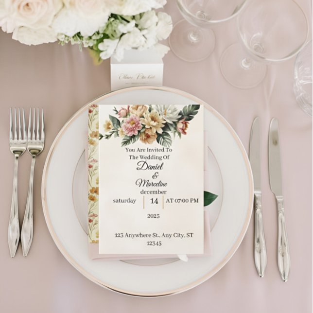 Rustikale Rosa Rose Gold 16 . Geburtstag Einladung (Von Creator hochgeladen)