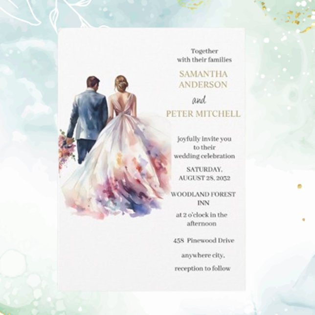 Rustikale Rose Boho Blumenzettel Einladung (Invite loved ones to your special day with our Rustic Rose Boho Floral wedding invitations )