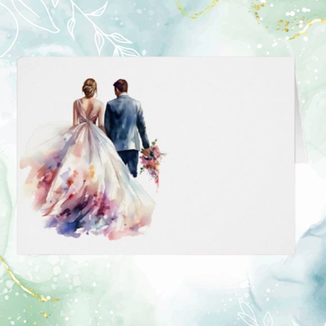 Rustikale Rose Boho Floral Wedding Table Card (Personalize yours for a memorable celebration.)