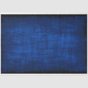 rustikale Royal Blue Texture Hintergrund Seidenpapier