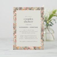 Rustikale Salbei-Wildblumen-Botanik-Hochzeitdusche