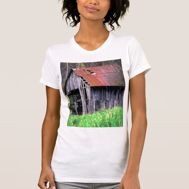Rustikale Scheune T-Shirt (Vorderseite)