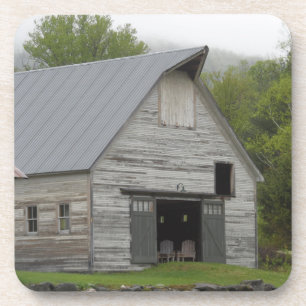 Rustikale Scheune Vermont Untersetzer