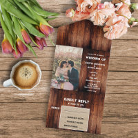 Rustikale Scheunen-Holz-Land-Hochzeit Foto