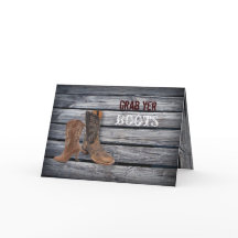 Rustikale Scheunenholz-Western-Cowboy-Hochzeit