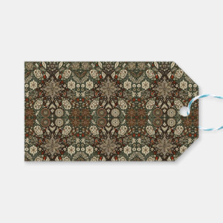 Rustikale Schneeflocke Geschenkanhänger