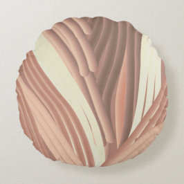 Rustikale Schönheit der Buben Rundes Kissen