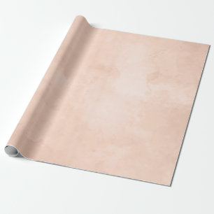 Rustikale Schönheit Sanfte Pfirsich-Wasserfarben-T Geschenkpapier