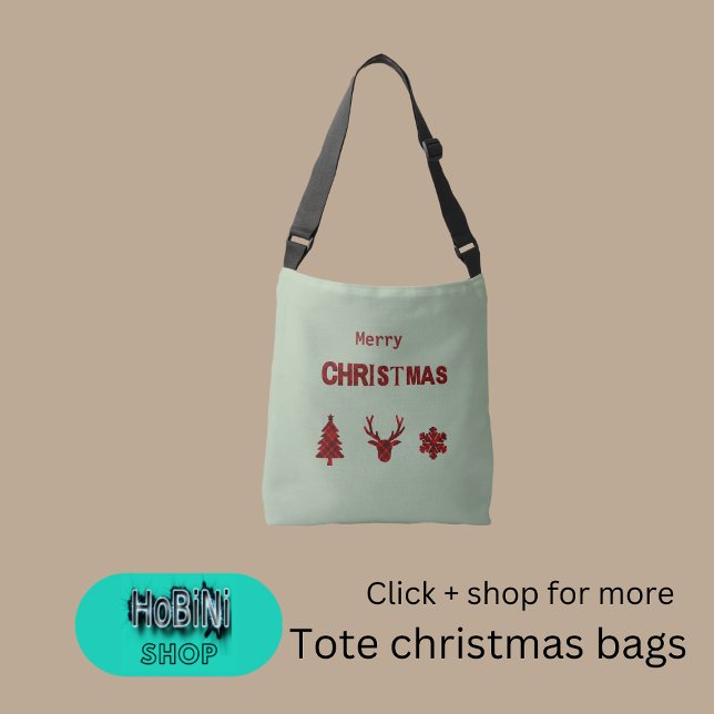 rustikale schottische Weihnachtsschrift Tragetaschen Mit Langen Trägern (christmas scottish plaid tote bag)