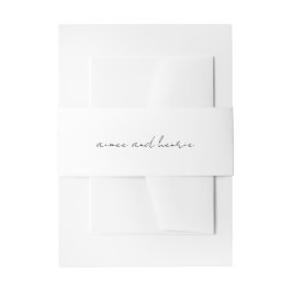 Rustikale Schrift Moderne Hochzeit Einladungsbanderole