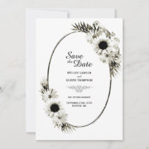 Rustikale Schwarz-Weiß-Sonnenblumen-Hochzeit