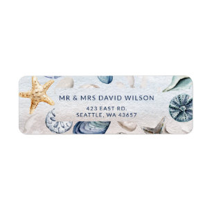 Rustikale Seashells Ocean Sea Summer Beach Hochzei