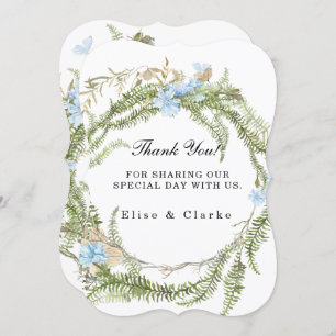 Rustikale Sommerferien Hochzeit Dankeschön Karten