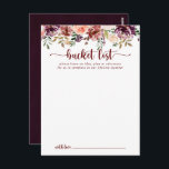 Rustikale Sommerkollektoren Postkarte<br><div class="desc">Diese rustikalen Hochzeitskarten mit Blumenmuster im Sommer sind die perfekte Wahl für einen einfachen Hochzeitsempfang oder ein einfaches Brautparty. Die Blume sind bordeauxrot, rosa und rot, das Wasser ist mit grünen Blätter in einem bräunlichen Hintergrund. Ändern Sie den Wortlaut in Anzug jedes Lebensereignisses. Das Schild der Schaufelliste wird separat verkauft....</div>