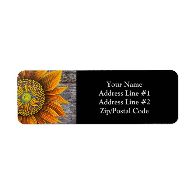 Rustikale Sonnenblume an der Barbe (Vorne)