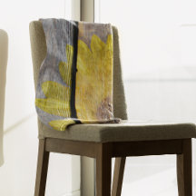 Rustikale Sonnenblume auf Holz