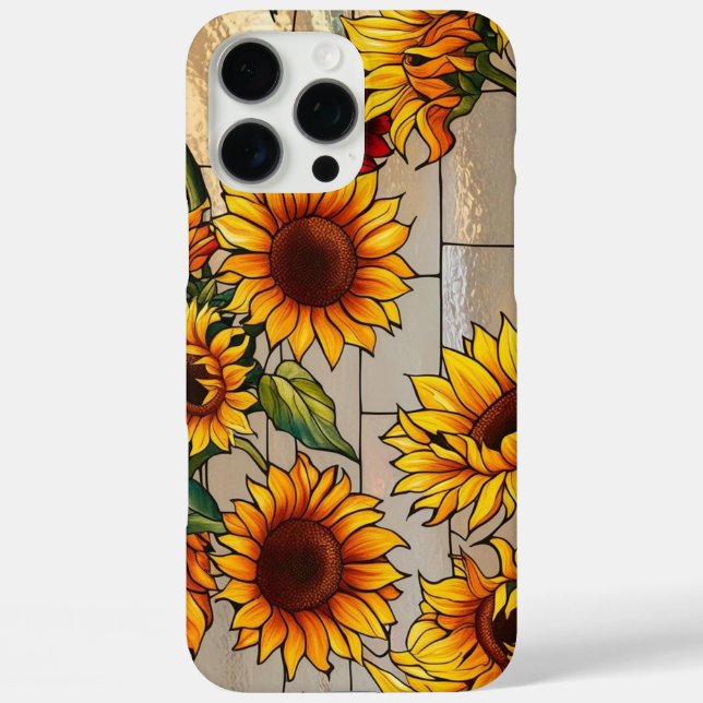 Rustikale Sonnenblume Case-Mate iPhone Hülle (Rückseite)