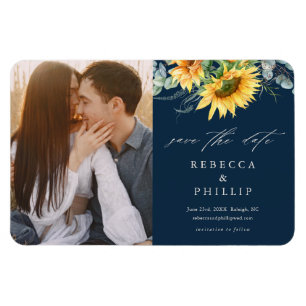 Rustikale Sonnenblumen Eukalyptus Hochzeit Save Th Magnet