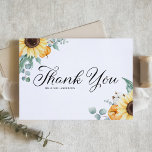 Rustikale Sonnenblumen und Pumpkins-Hochzeit im He Dankeskarte<br><div class="desc">Vielen Dank an Ihre Gäste mit dieser individuell gestaltbaren Herbstkarte. Es zeigt Aquarellbilder von Sonnenblumen,  Baumwolle,  Kürbissen und Eukalyptus-Blätter. Personalisieren Sie diese,  indem Sie Ihre Daten hinzufügen. Diese Sonnenblumen und Kürbis Dankeschön-Karte wird auch für Hochzeiten im Herbst,  Brautpartys,  Geburtstage und vieles mehr. Matching-Elemente sind verfügbar.</div>