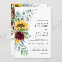 Rustikale Sonnenblumen und Rose Blumenzehen