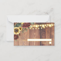 Rustikale Sonnenblumenhochzeit