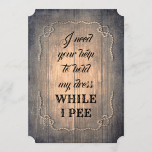 Rustikale Sonnenbrille / Trauzeugin Vorschlag Einladung