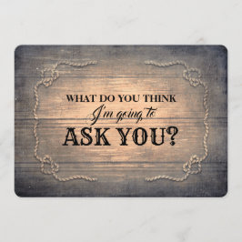 Rustikale Sonnenbrille / Trauzeugin Vorschlag Einladung