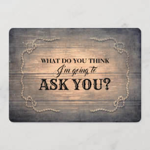 Rustikale Sonnenbrille / Trauzeugin Vorschlag Einladung