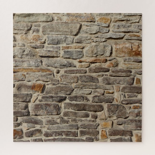 Rustikale Steinmauer, strukturierte Dekoration Puzzle (Vertikal)