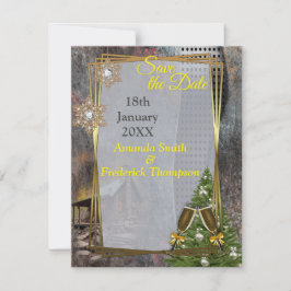 Rustikale Stone-Kabine Ankündigung