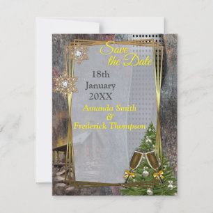 Rustikale Stone-Kabine Ankündigung