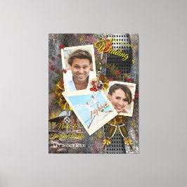 Rustikale Stone-Kabine Leinwanddruck