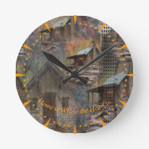 Rustikale Stone-Kabine