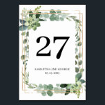 Rustikale, sukkulente Blattgold Hochzeit Tischnummer<br><div class="desc">Rustikale Tischnummer mit üppiger Vegetation,  goldene Blattgold,  Kontaktieren Sie mich für die passenden Artikel oder für die Anpassung,  Schwarze Rose ©</div>