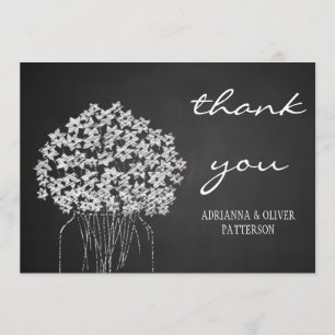 Rustikale Tafel-Maurer-Glas-Blumen danken Ihnen Dankeskarte