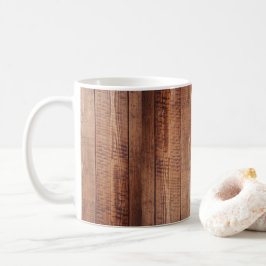 Rustikale Tasse aus Holz