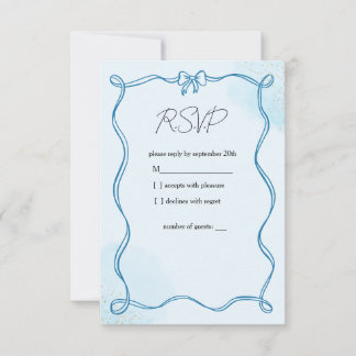 Rustikale Terrakotta-Blumen-Hochzeits-RSVP-Karte RSVP Karte