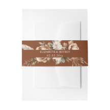 Rustikale Terrakotta-Pampas-Boho-Blumen-Herbsthoch