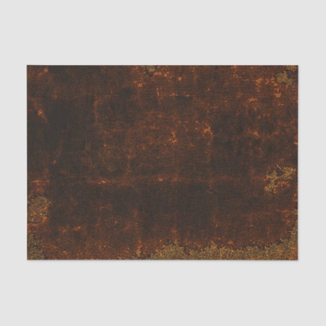 Rustikale Textur Vintag dunkelbraune Decoupage Seidenpapier (Vorderseite)