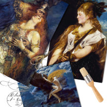 Rustikale Textur Vintage Viking Frauen Mann Enttäu